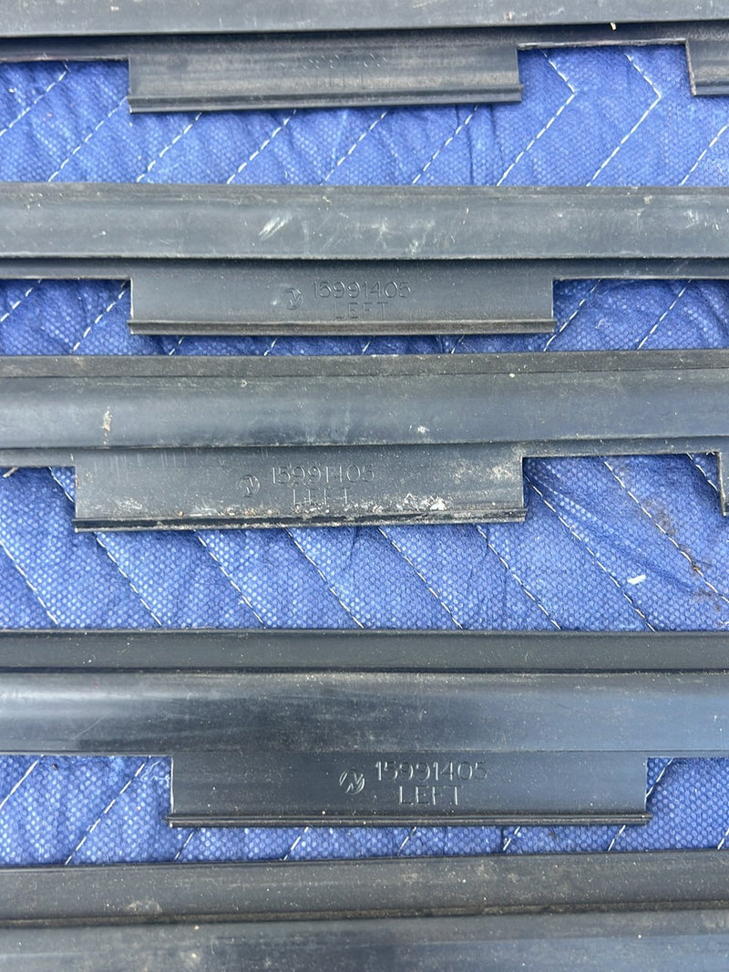 1988-2000 Chevrolet Silverado Left Right Door Window Scraper Edge OEM #5536EM