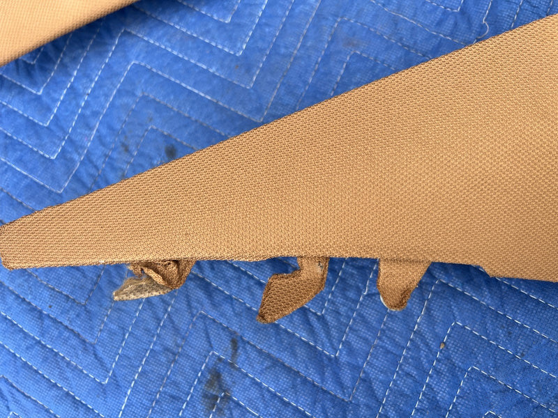 2005-2011 Audi A6 Right & Left Upper D Pillar Trim Pair Amaretto OEM #3412EM