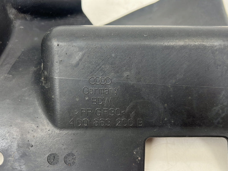 1996-2003 Audi S8 D2 A8 Front Right Guard Extension Bumper Trim OEM #6489EM