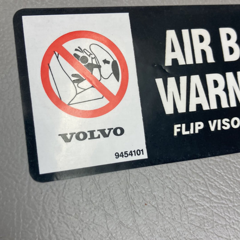 1998-2000 Volvo V70 S70 Left Right Sun Visor Shade Pair OEM #5177M