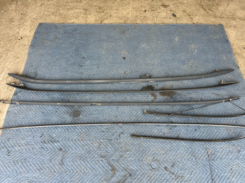 1998-2003 Mercedes W210 E320 Wagon Right & Left Roof Rack Rail Pair OEM #4744EM