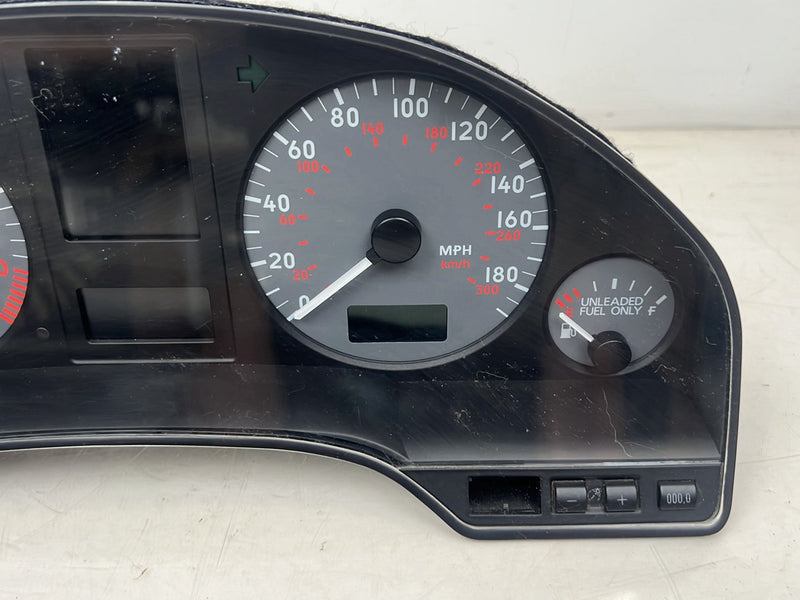 1996-2003 Audi S8 D2 A8 Gauge Cluster Steering Column Rear Lock & Key OE #6446EM