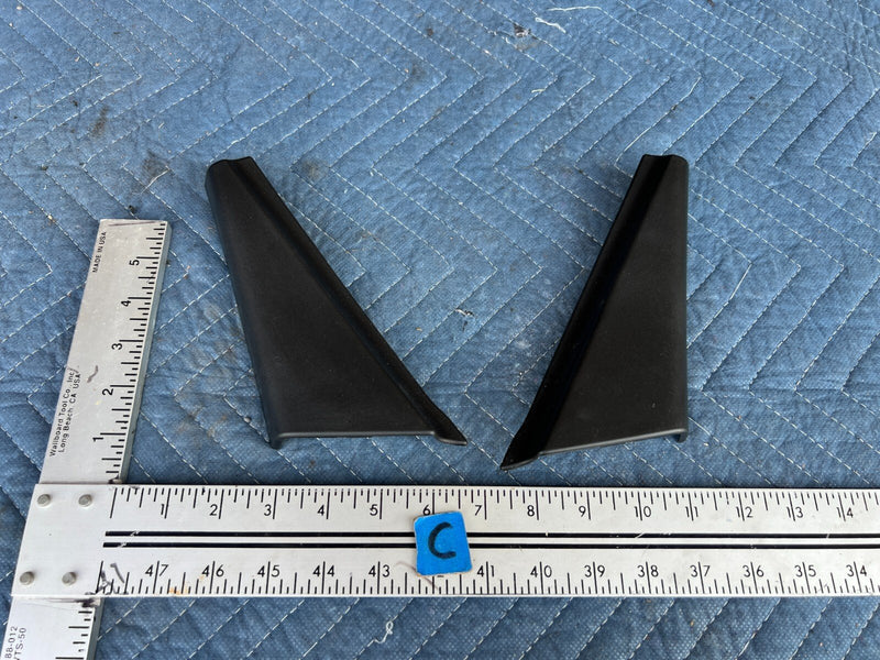 2010-2013 Suzuki SX4 Hatchback Left & Right Corner Mirror Trim Pair OEM #1290CN