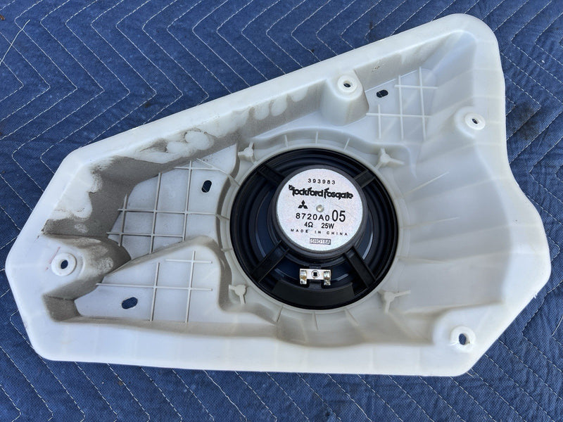 2006-2012 Mitsubishi Eclipse Front Door Speaker Housing LH RH Rockford F #3534M
