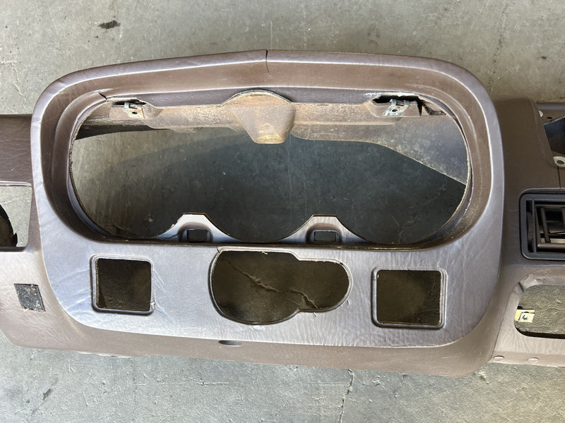 1983-1985 Porsche 944 Front Dashboard Dash Assembly Brown Surround OEM #2016EM