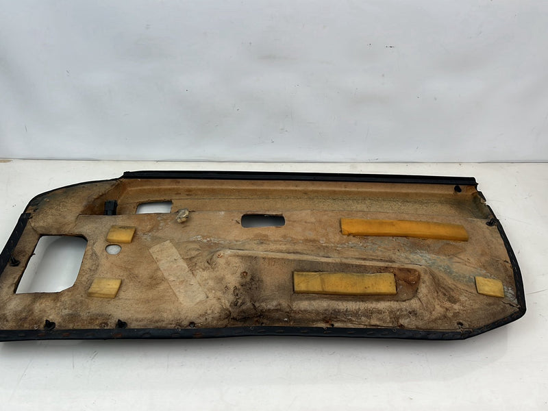 1983-1985 Porsche 944 Left + Right Door Card Panel Pair Black OEM #5706EM