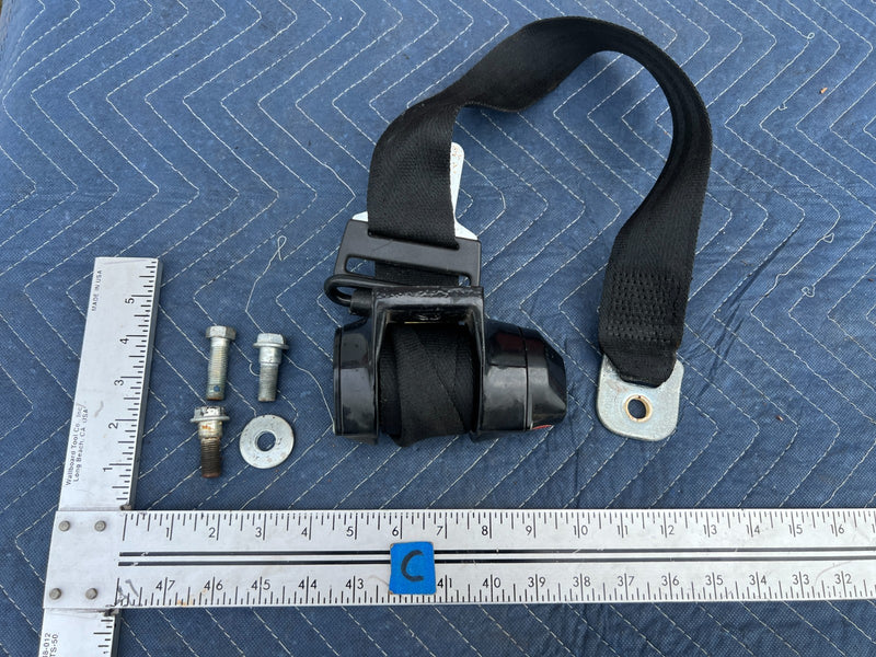 1967-1974 Volvo 140 142 Coupe Rear RH Right Seat Belt Retractor OEM #4879EM