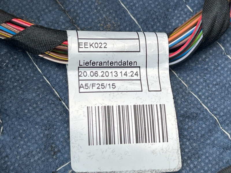 2011-2017 BMW X3 F25 Dash Wiring Harness Wire Loom 70283691 OEM #2244EM