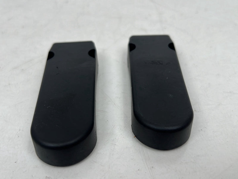 1996-2003 Audi S8 D2 A8 Windshield Wiper Bolt Cover Trim Pair Black OEM #6484EM