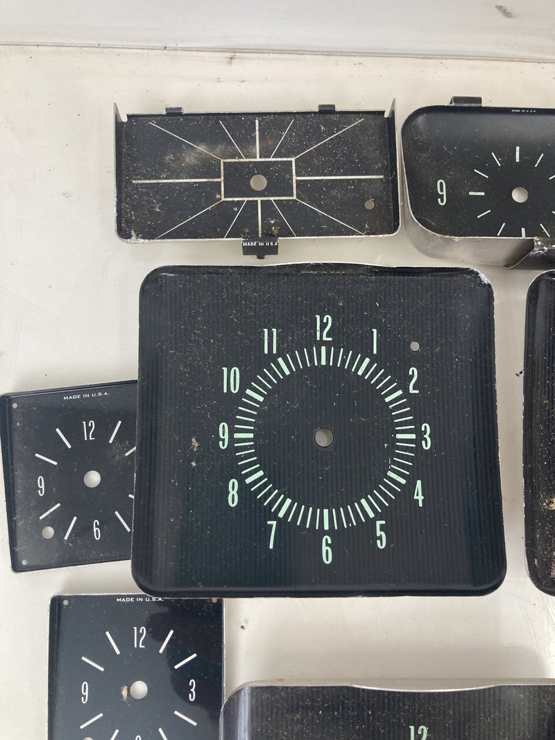 Lot of 50+ Automotive Clock Faces Steampunk Art Vintage OEM #5321M