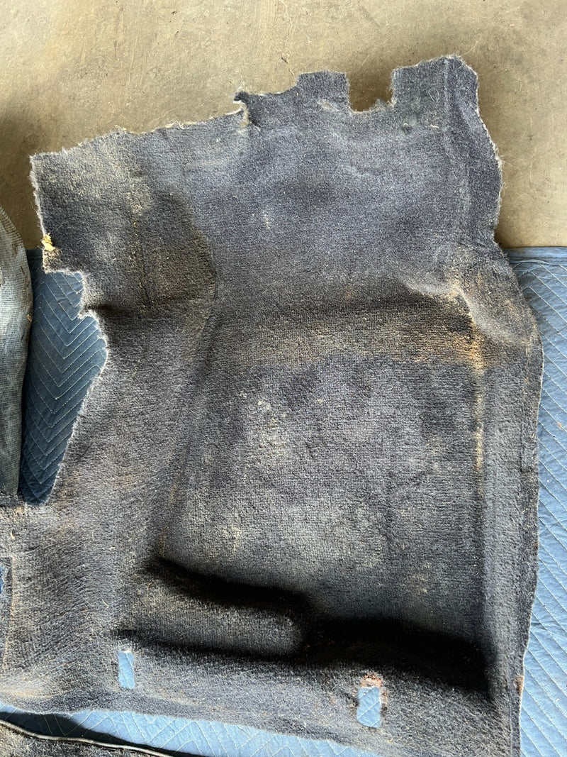 1986-1993 Volvo 240 245 *Wagon Only* Full Molded Carpet Set Black OEM #4144EM