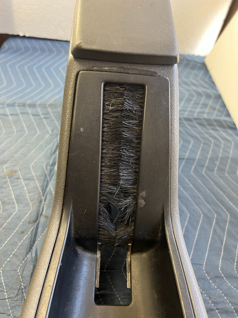 1992-1995 Volvo 940 740 Center Console Assembly Arm Rest Storage Gray OE #3178EM