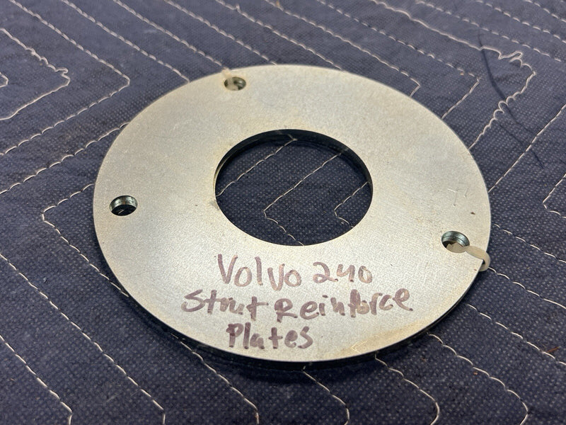 Volvo 240 242 244 245 Front Strut Tower Brace Reinforcement Plates OEM #3940E