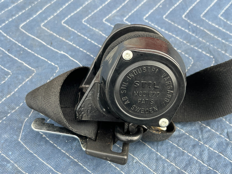 1967-1974 Volvo 140 142 Coupe Rear RH Right Seat Belt Retractor OEM #4879EM