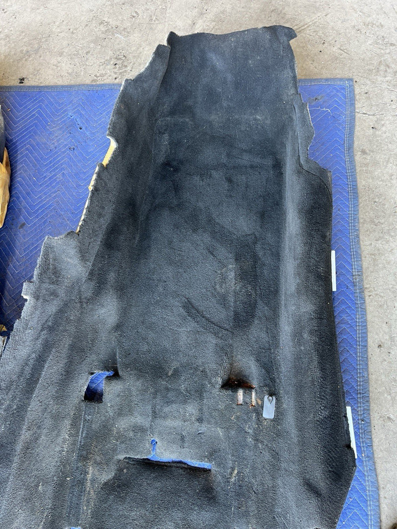 1998-2003 Jaguar XJR XJ8 X308 Sedan Molded Carpet Set Black Front & Rear #4673E