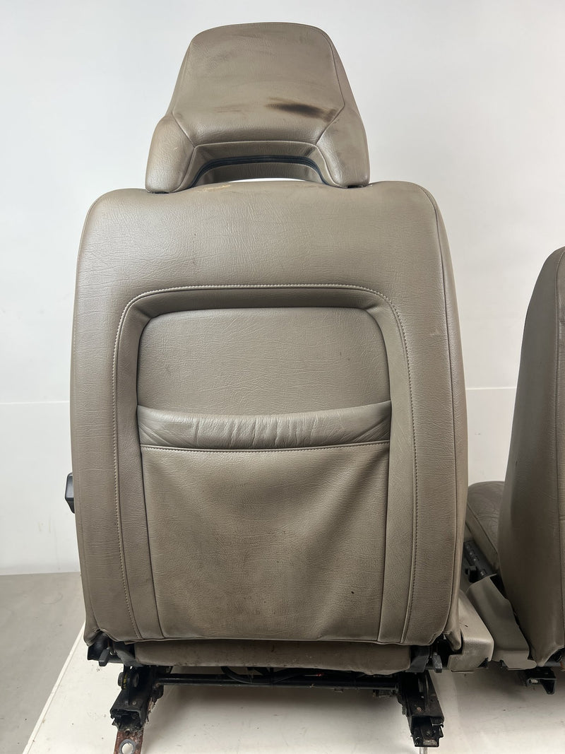1998-2000 Volvo S70 V70 XC Gray Leather Power Front Left & Right Seat OE #6912EM