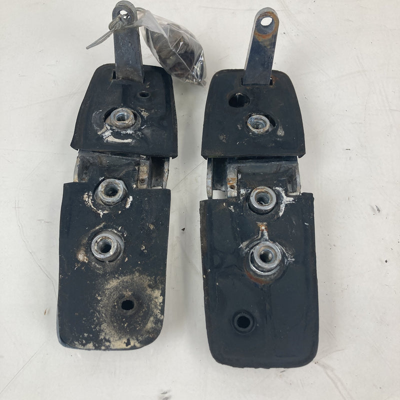 1981-1985 Volvo 240 245 Rear Hatch Hinge Chrome Pair 1203421 OEM