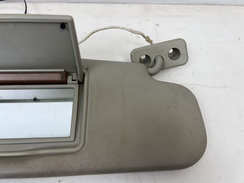 1998-2000 Volvo S70 V70 XC Sun Visor Shade Pair w/ Illumination Tan OEM #6837EM