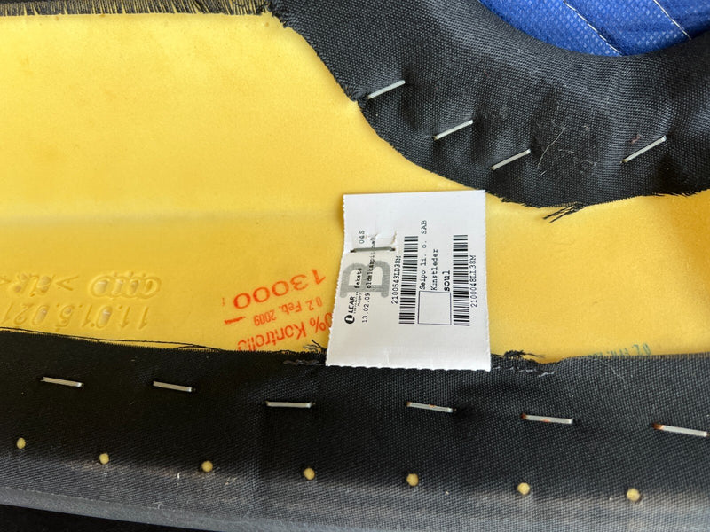 2005-2011 Audi A6 Rear Two Tone Amaretto + Black Seats 2100543LD38M OEM #26ZJ