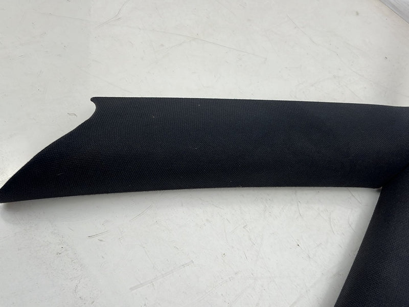 1996-2003 Audi S8 D2 A8 Rear Left & Right C Pillar Trim Pair Black OEM #6382EM