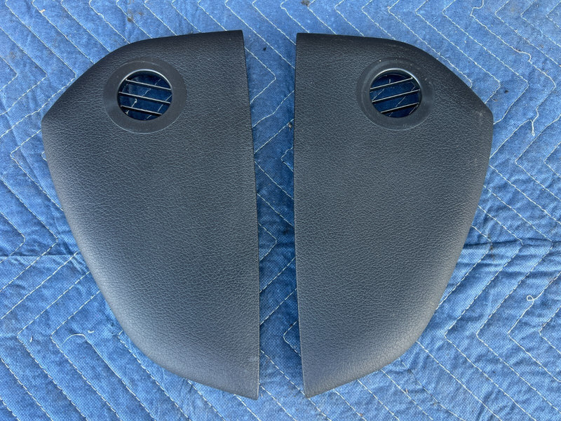 2005-2011 Audi A6 Dash End Trim L + R Pair OEM 4F1 857 086/087 #6ZJ