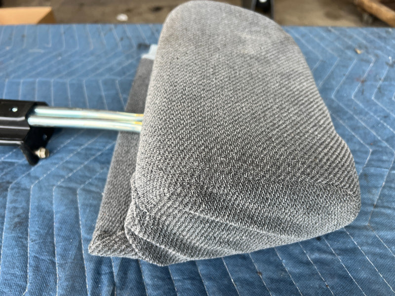 1989-1995 Volvo 740 940 Sedan Rear Headrest LH RH Cloth Gray 0288006 OEM #3705EM