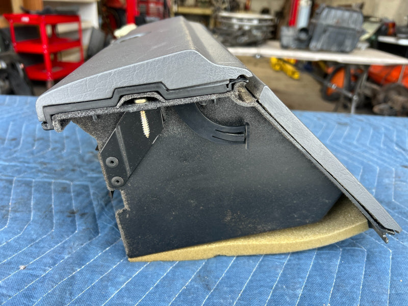 1989-1995 Volvo 740 940 Sedan Dash Right Glove Box Compartment Gray OEM #3725EM