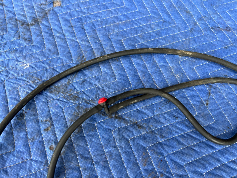 1989-1995 Volvo 740 940 Sedan Front Washer Jug to Hood Fluid Hose OEM #3814EM