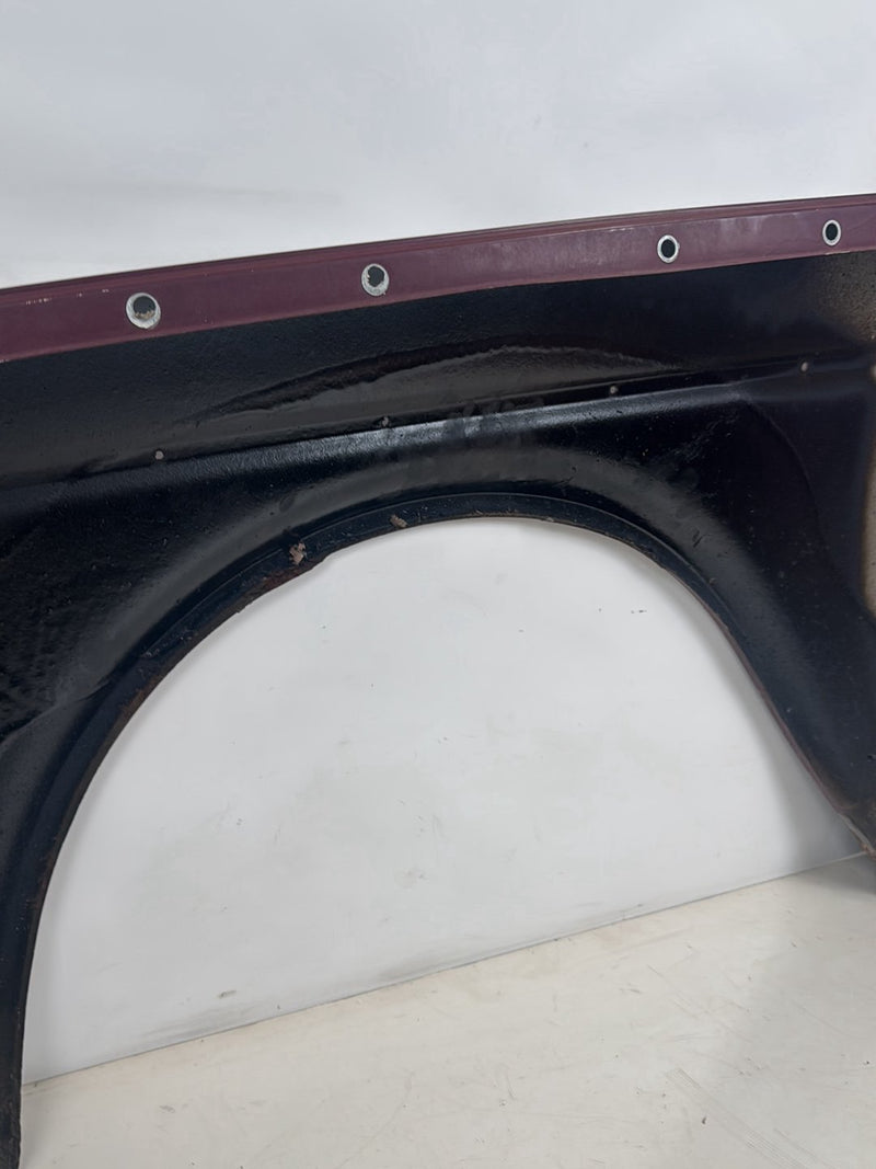 1986-1993 Volvo 240 242 244 245 Passenger Right RH Front Fender Maroon OEM #1AN