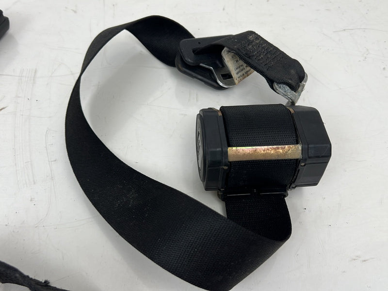 1984-1993 BMW 318i E30 Coupe Rear Seat Belt Retractor Set Black OEM #6737EM