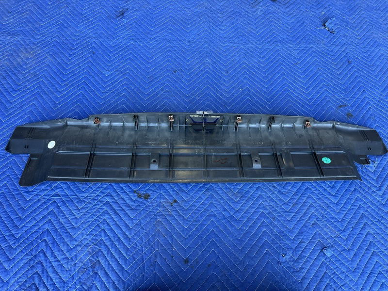 1998-2003 Jaguar XJR XJ8 X308 Rear Trunk Scuff Panel Deck Black Trim OEM #4653E
