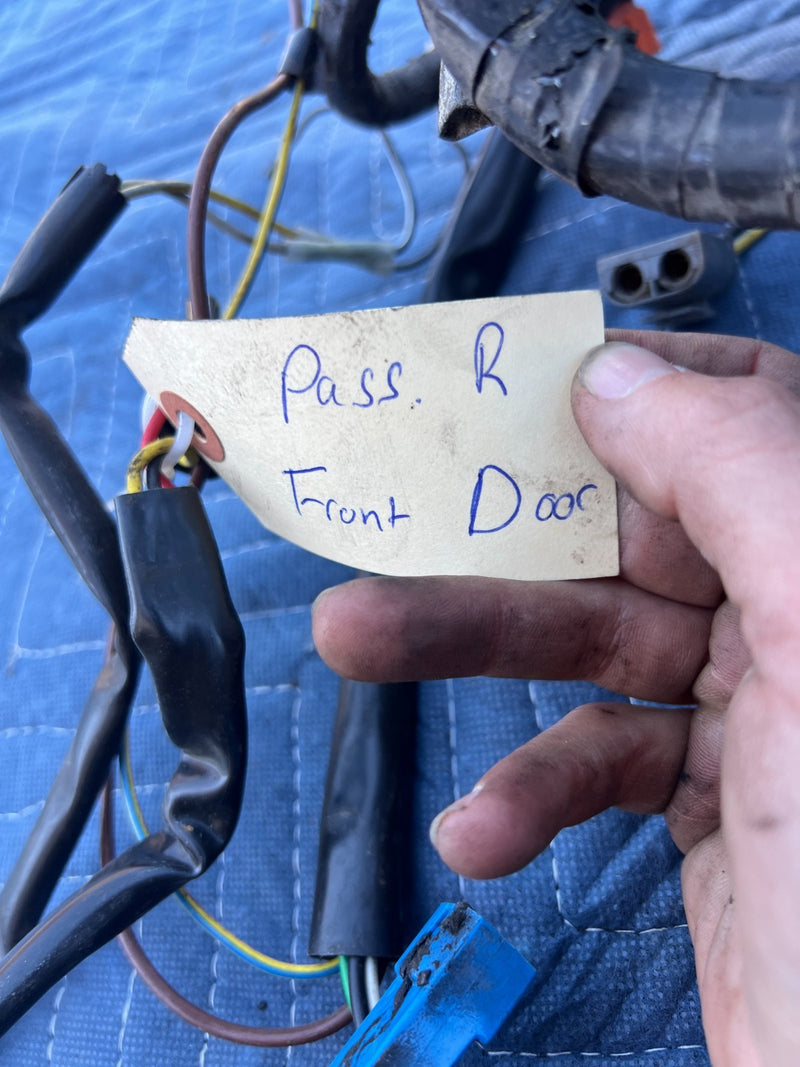 1986-1993 Volvo 240 244 Sedan Body Wiring Harness Dash to Tail Light OEM #4315EM