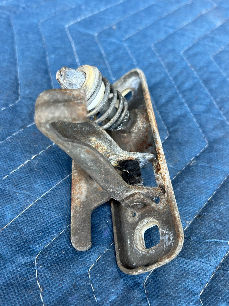 1983-1985 Porsche 944 Hood Engine Bonnet Latch Catch Plate Assembly OEM #2453EM