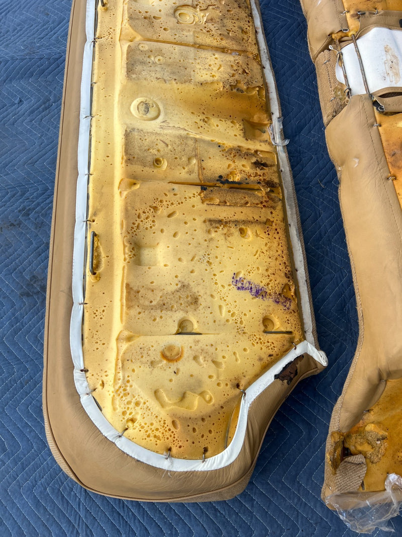 1986-1993 Volvo 240 244 *Sedan Only* Rear Bench Set Tan Cloth OEM #4208EM