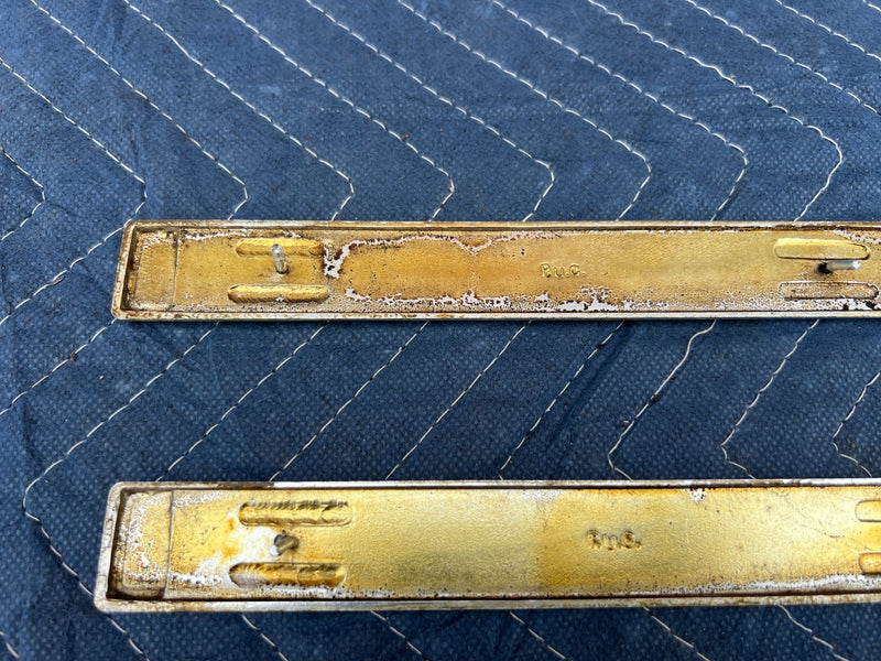 1967-1974 Volvo 140 142 Coupe Exterior Rear Trunk Emblem Badge Set OEM #4871EM
