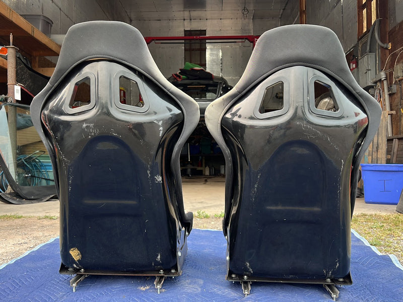 1983-1985 Porsche 944 Front Left Right NRG Racing Bucket Seat Pair OEM #5717EM
