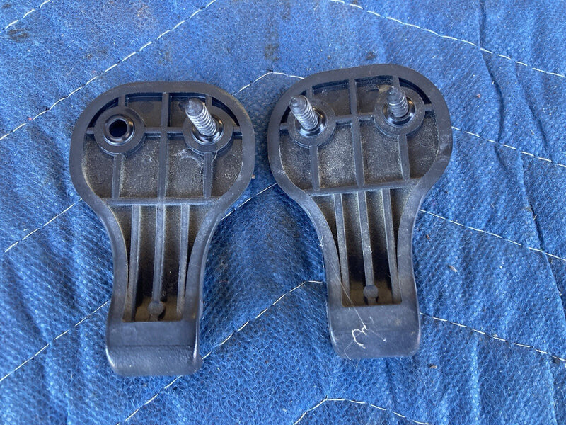 1997-2002 Jeep Wrangler TJ Sun Visor Clips Holder Retainer OEM #3269M