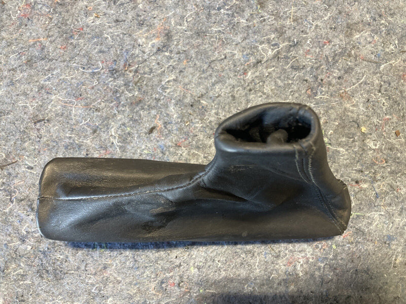 1986-1994 BMW 7 Series E32 Emergency Parking Brake Boot Cover Leather OEM #912M