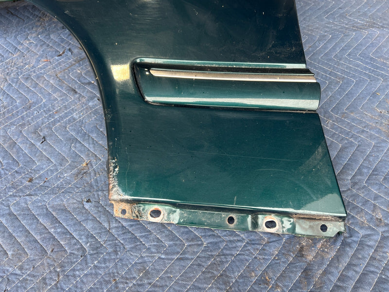 1998-2003 Mercedes W210 E320 Front Driver Left Fender Panel Green OEM #4733EM