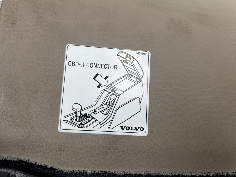 1998-2000 Volvo S70 V70 XC Driver Left Knee Bolster Trim Tan 9454012 OEM #6875EM