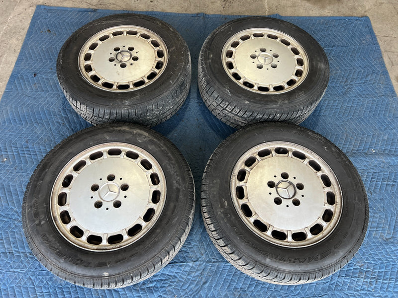 1986-1995 Mercedes 300D W124 15" x 6.5" Wheel & Mastercraft Tire Set OEM #2633EM