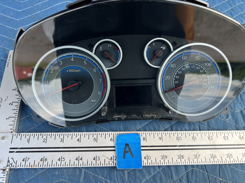 2010-2013 Suzuki SX4 Hatchback Speedometer Gauge Cluster Assembly OEM #1262CN