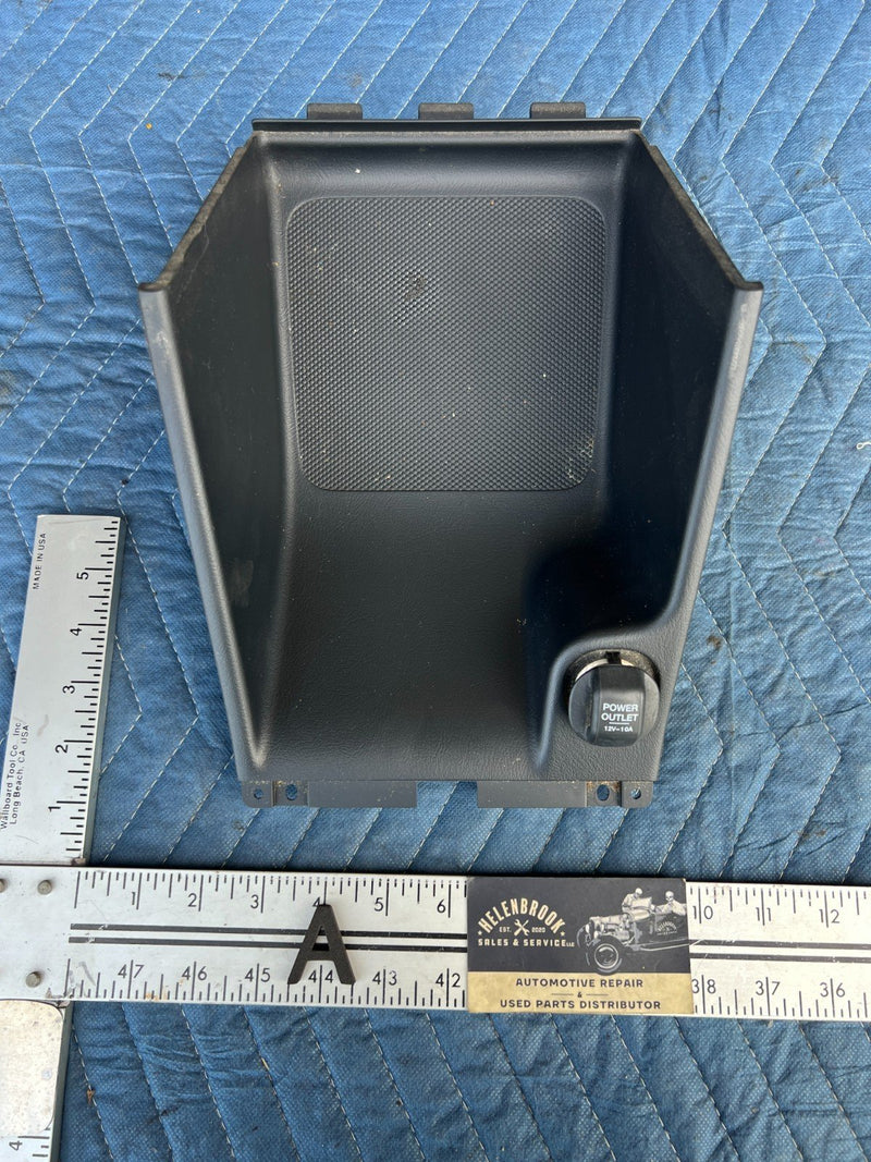 1998-2002 Honda Accord 77292 Center Tray Console Cubby + 12v Outlet OEM #1937CN