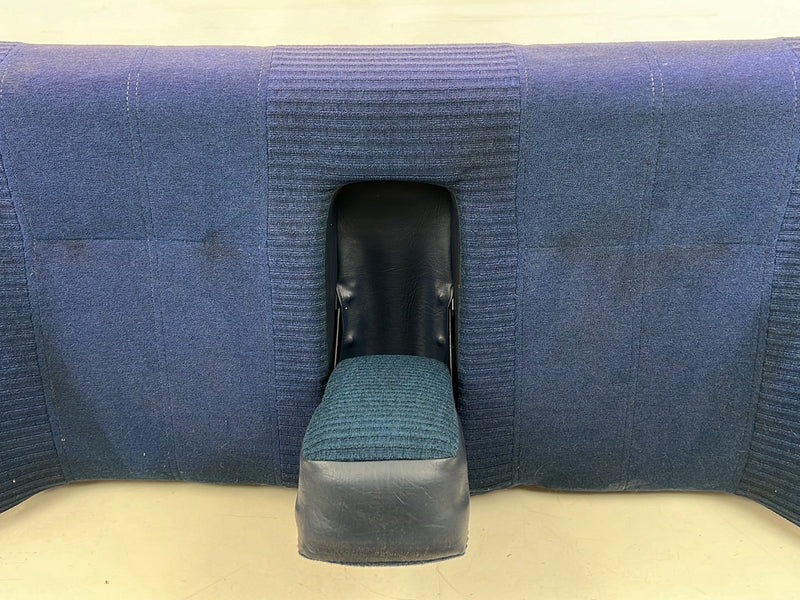 1975-1980 Volvo 244 240 *Sedan Only* Rear Bench Seat Blue Cloth OEM #5388EM