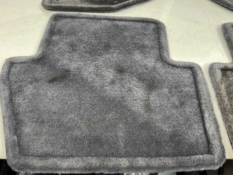 1998-2000 Volvo V70 S70 Front Rear LH RH Floor Mat Carpet Set Gray OEM #6342EM