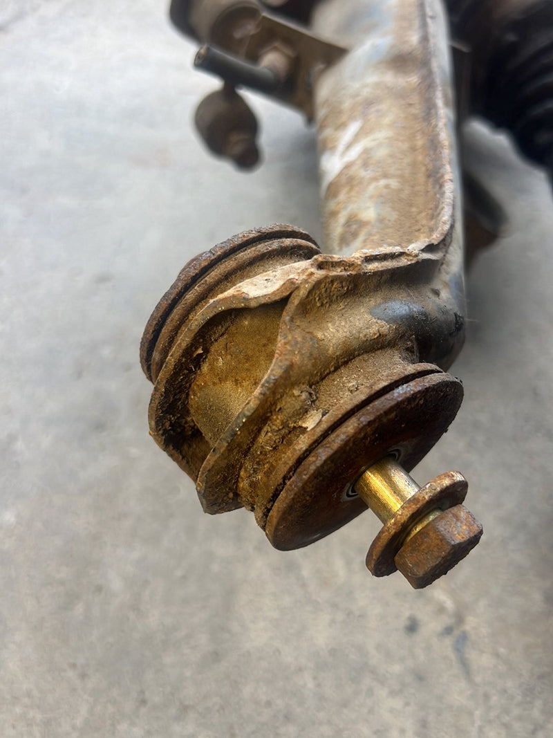 1983-1985 Porsche 944 Rear Trailing Arm Wheel Hub Knuckle Assembly OEM #2466EM