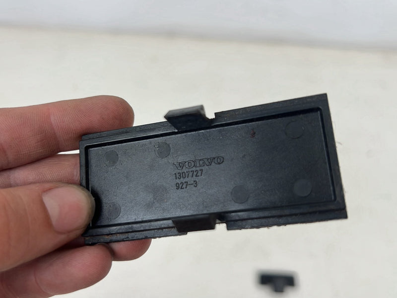 1990-1992 Volvo 740 745 940 Center Console Trim Clip Cap Set Black 1307727 OEM #5982EM