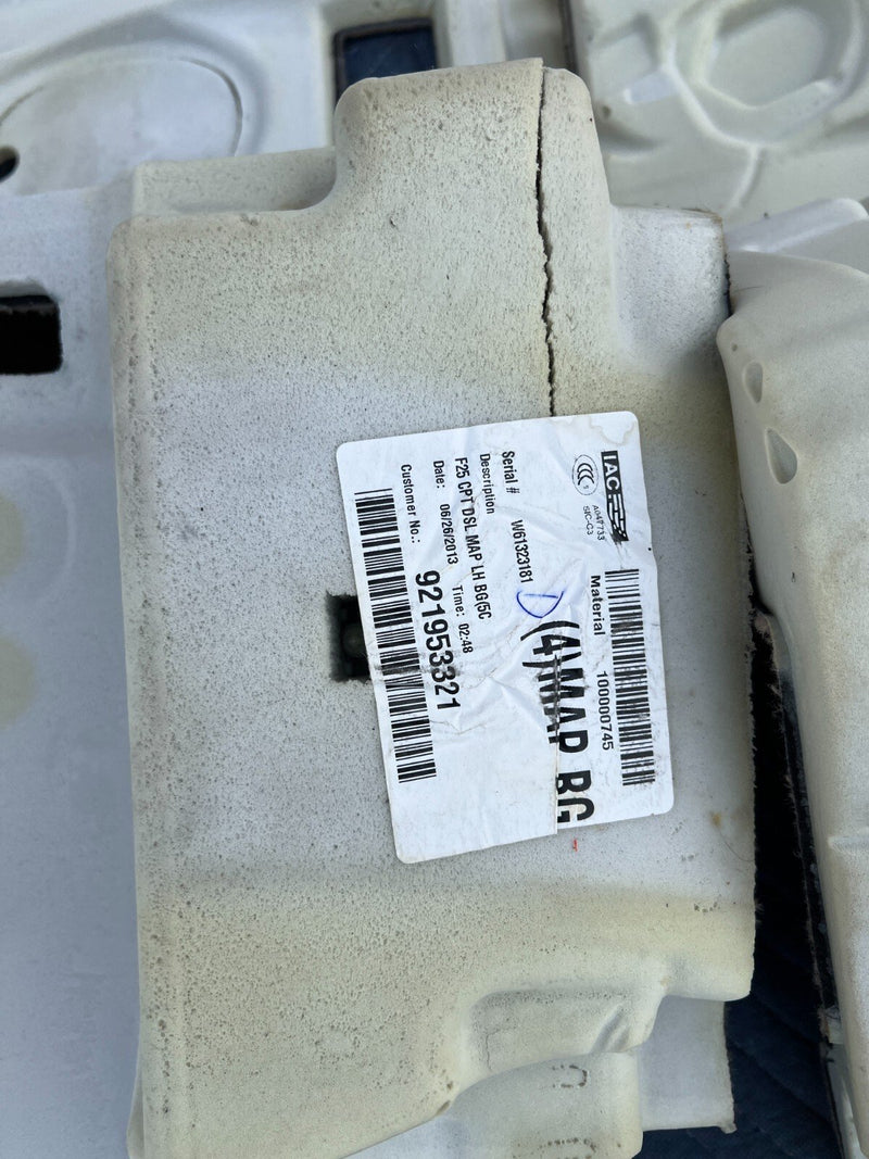 2011-2017 BMW X3 F25 Beige Complete Molded Carpet Set Front Rear OEM #2254EM