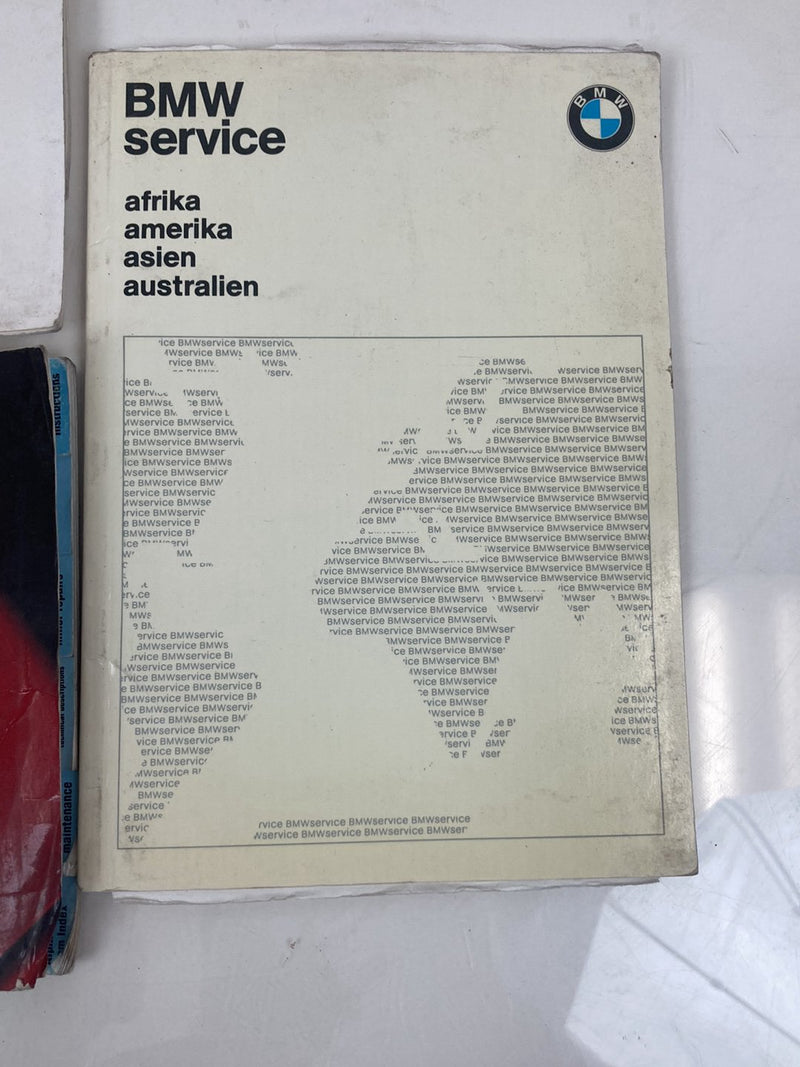 1985 BMW K100RT - Owners Manual PN: 01479798447