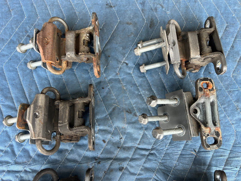 1989-1995 Volvo 740 940 Sedan Door Hinge RH LH Full Set w/ Hardware OEM #3691EM
